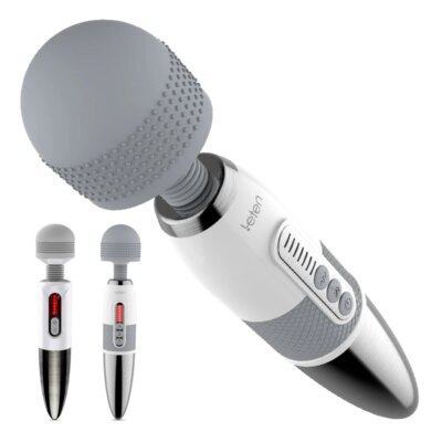 Leten Huge Head Vibrator for Female Masturbation Orgasm, AV Magic Wand Massager Nipple Clitoris Stimulator Sex Toys for Woman 1