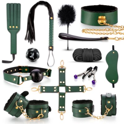 BDSM G Spot Dildo Vibrator Anal Plug Bondage Set Sex Toys For Women Whip Handcuffs For Sex Bdsm Exotic Adult Games 1