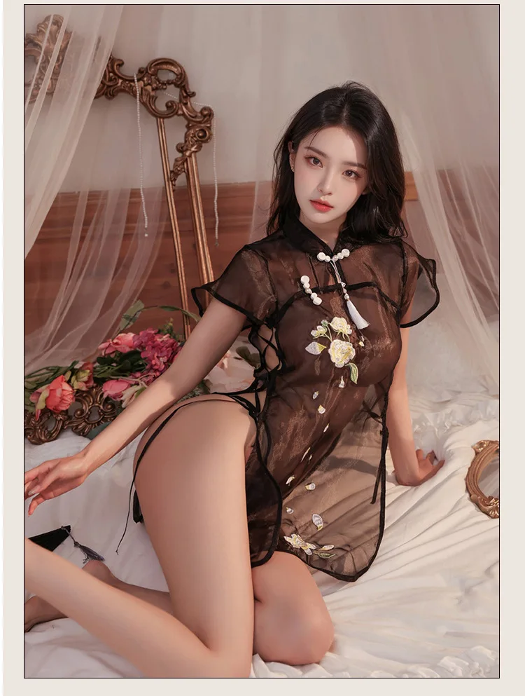 seksuali pižama Qipao