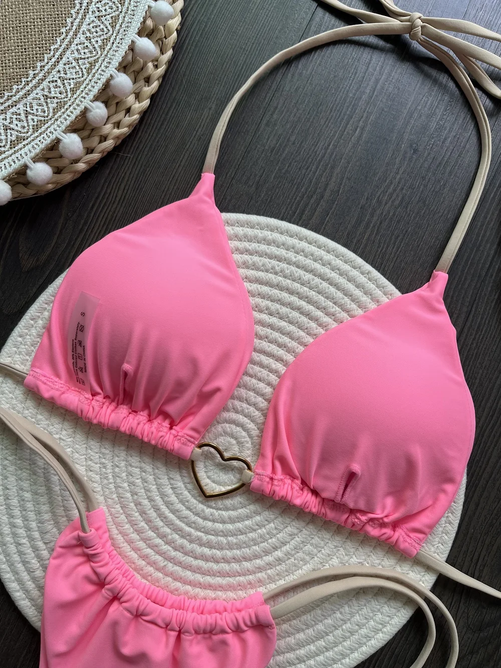 seksuali bikini maudymosi kostiumėlis