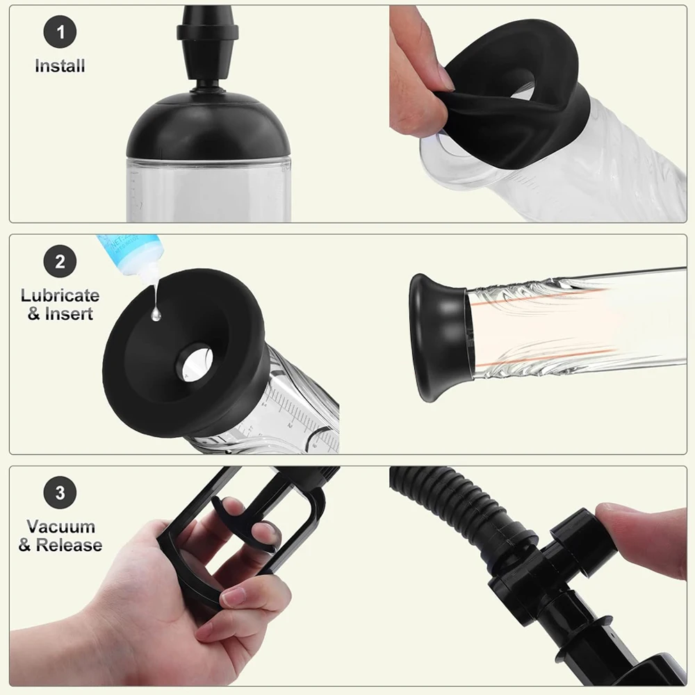 vakuuminis penis pompa