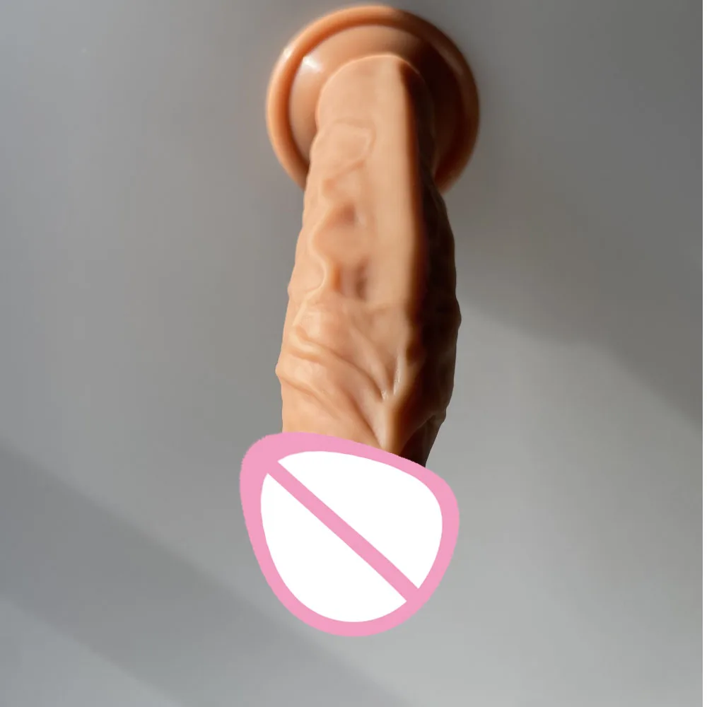 realistinis silikonis dildo