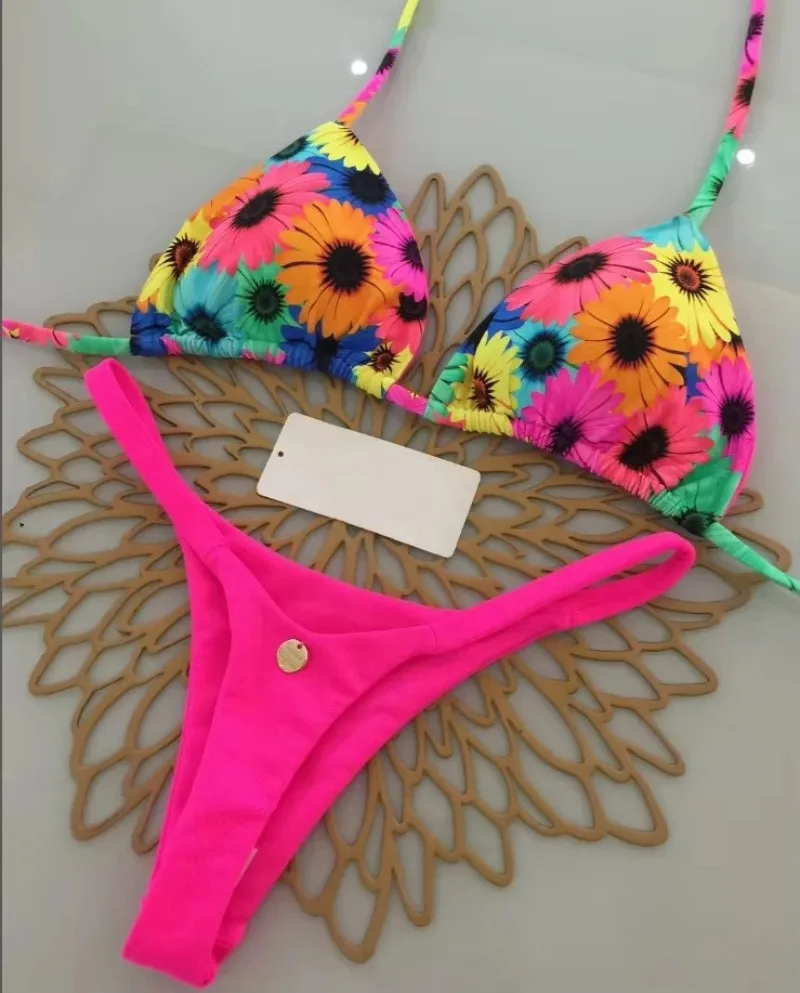 moterų bikini leopardo raštu
