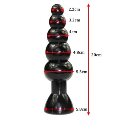 YUKUI  Large Anal Beads Sex Toys For Women Men Lesbian Huge Big Dildo Butt Plugs Male Prostate Massage Female Anus Expansion 1