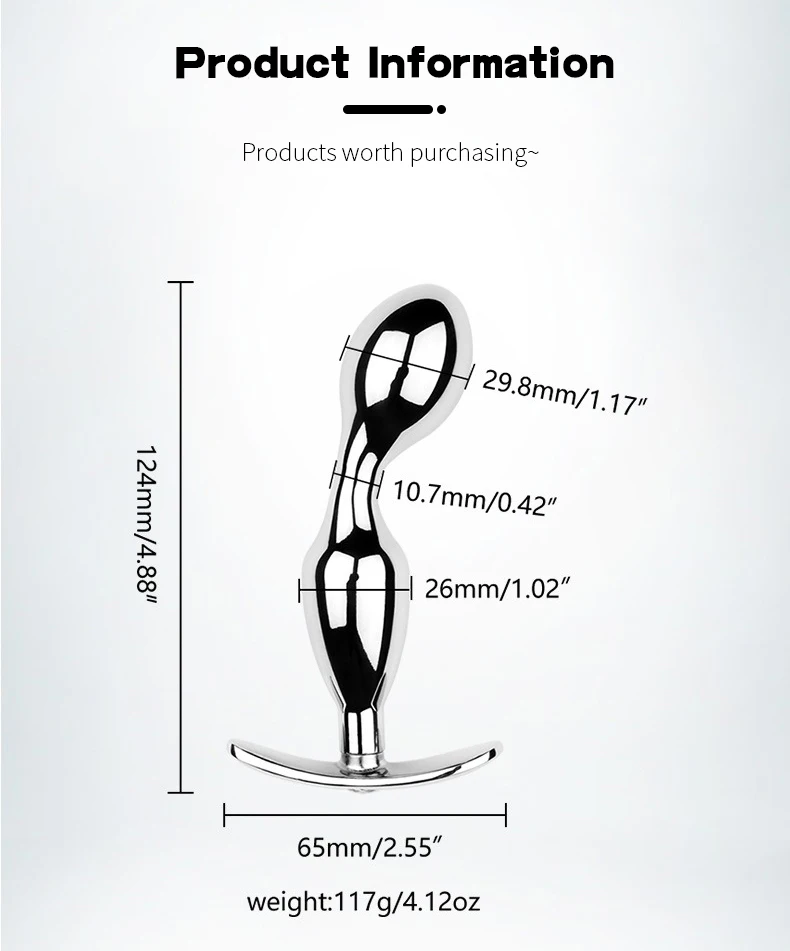 metalinis analinis dildo