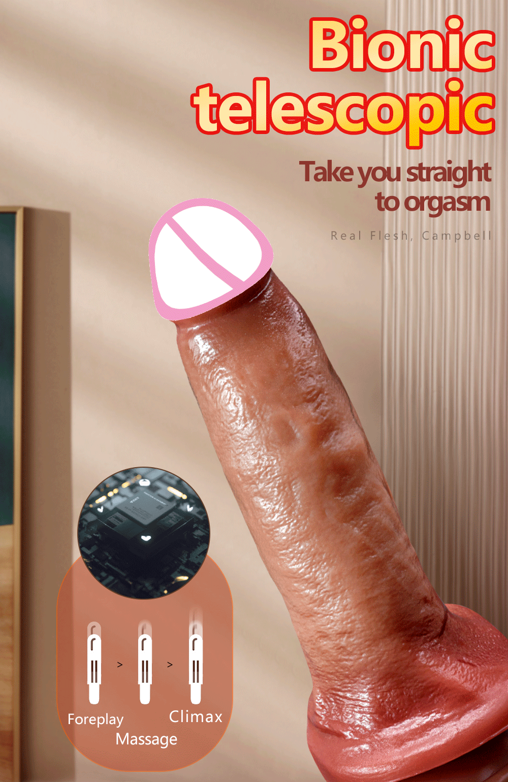 vibratorius dildo moterims