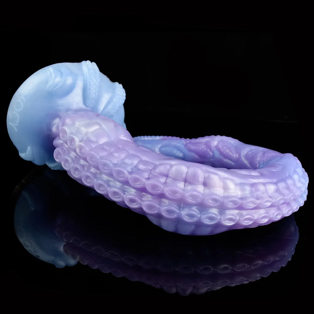 YOCY 65cm Tentakulinis Dildo Analinis Stimuliatorius Silikoninis Fantazijos Kamščius