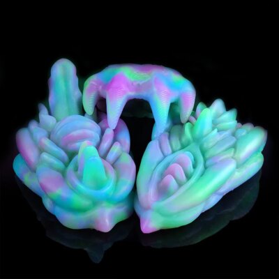 YOCY Luminous Sex Grinder Remote Control Vibrator 10 Modes Vibrating Silicone Sex Toy For Women Men Foreplay 1