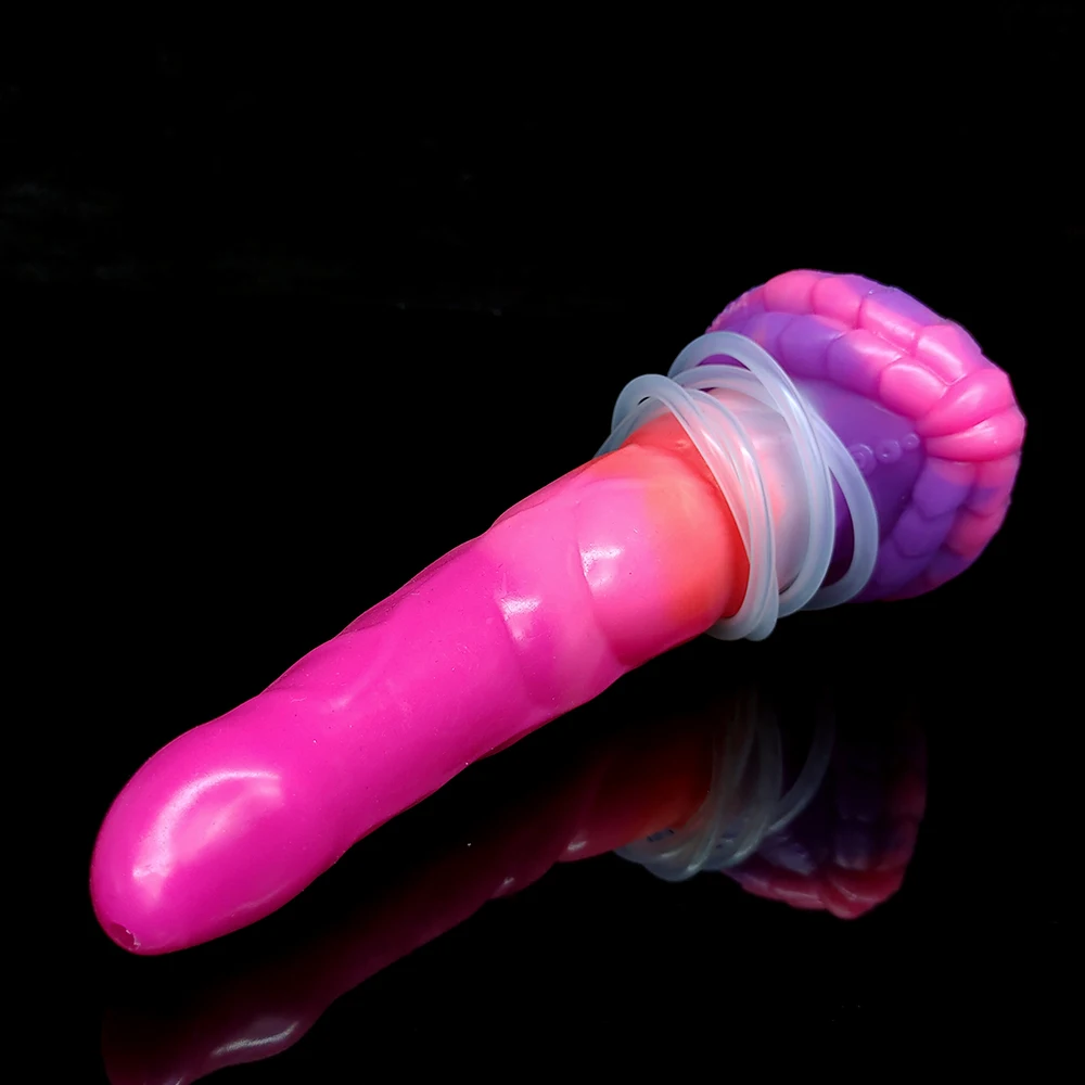 šviesiantis analinis dildo