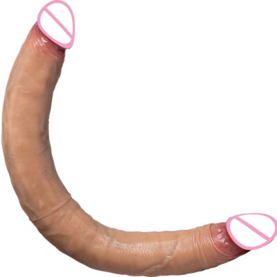 Double Ended Dildos Soft Silicone Long Dildos Penis Vaginal G-spot Massage Orgasm Dick Lesbian Masturbator Butt Plug Sex Toys 18 1
