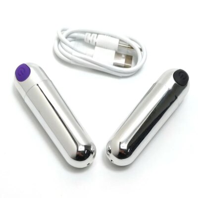 Powerful Bullet Vibrator USB Rechargeable Waterproof Personal Massager for Women Intimate Health 1