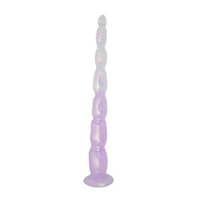 Oversized Soft Anal Plug Colorful Lotus Root Anal Whip Colored Penis Deep Insertion Anal Masturbator Unisex Male Female Sex Toy 1