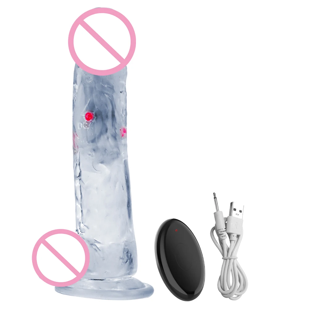 želė dildo vibracinis vibratorius