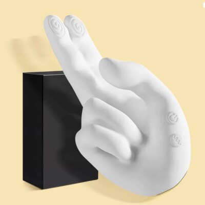 Heating Right Hand Finger Flapping Clitoral massager G Spot Stimulator Female Vagina Massager Adults Sex Toys For Woman 1