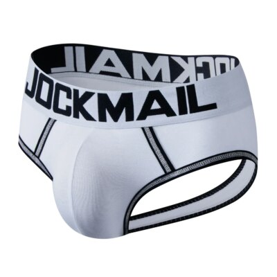 Men's Bottomless Gay Underwear Sexy Backless Briefs Jockstrap Sissy Penis Pouch Push Up Underpants Calzoncillos Hombre Slip 1
