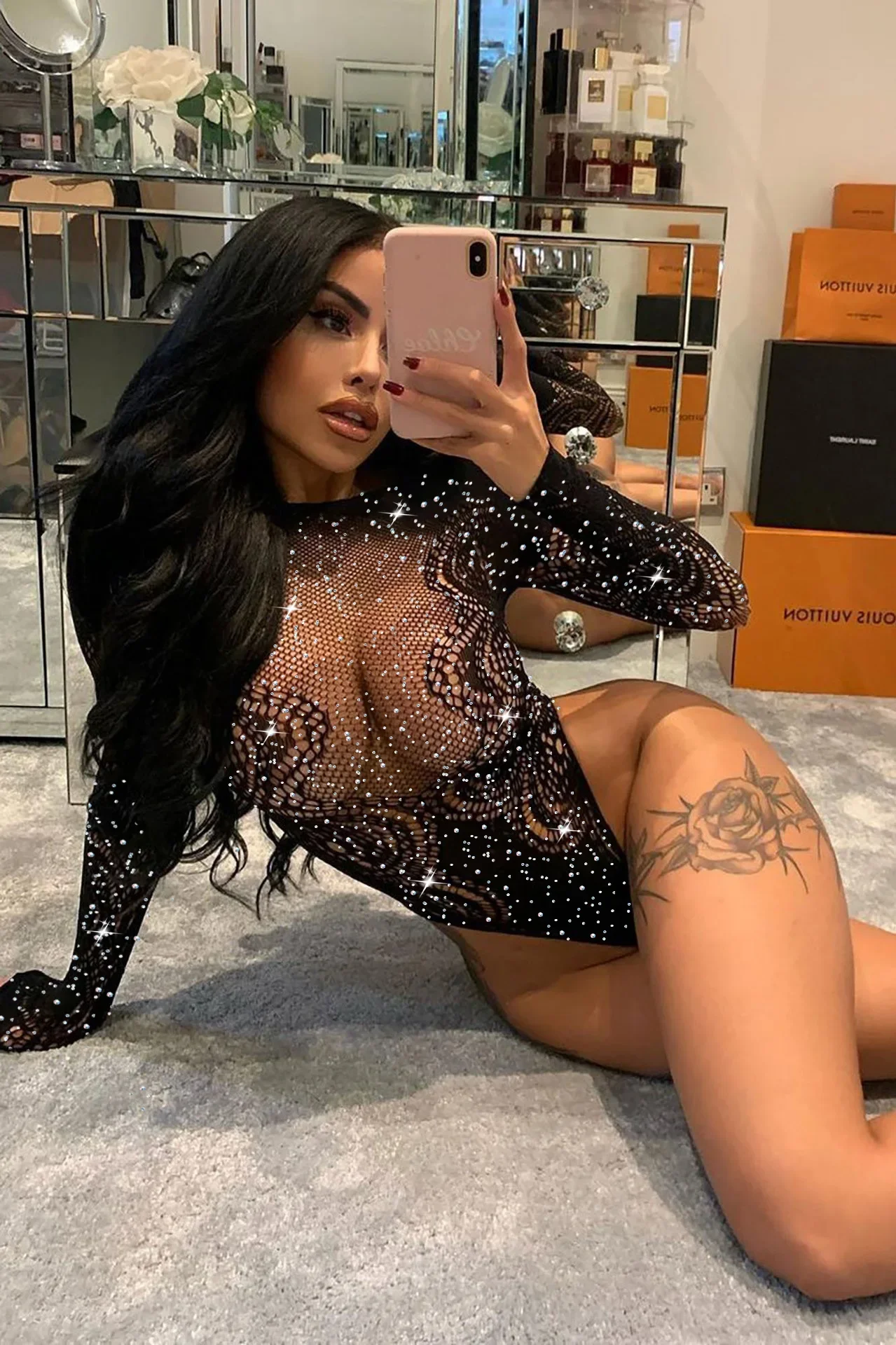 seksuali babydoll suknelė