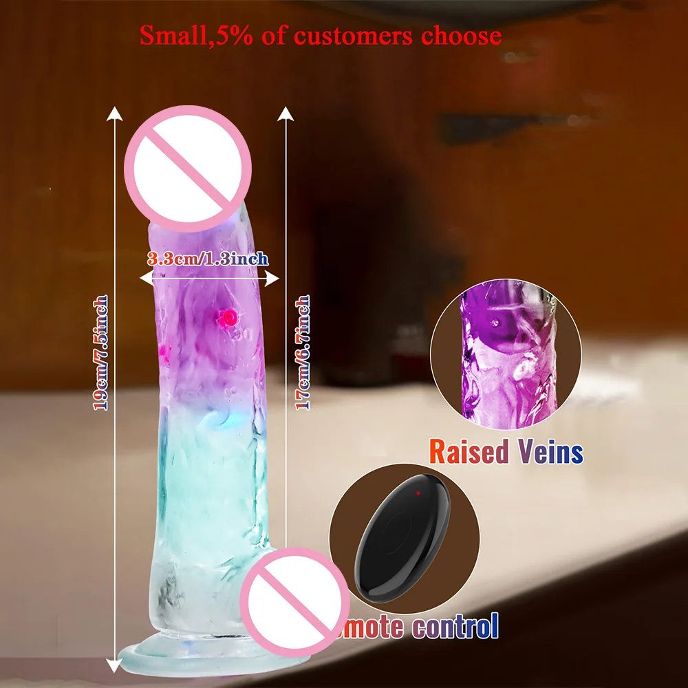 želė dildo vibracinis vibratorius